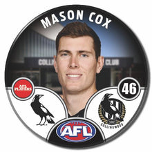 2025 AFL Collingwood Football Club - COX, Mason