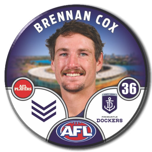 2025 AFL Fremantle Football Club - COX, Jordan