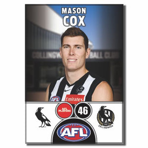 2025 AFL Collingwood Football Club - COX, Mason