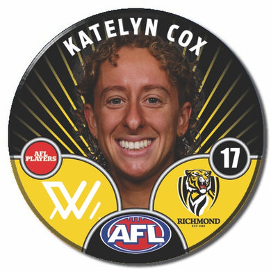 AFLW S10 RICHMOND - COX, Katelyn