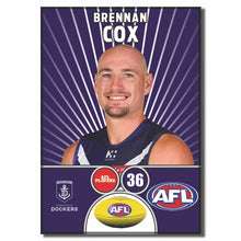 AFL 2026 FREMANTLE Football Club - COX, Brennan
