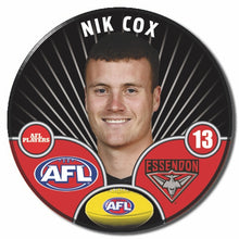 2026 AFL Essendon Football Club - COX, Nik