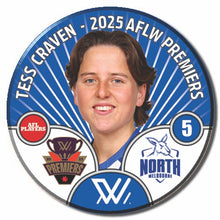 AFLW S10 PREMIERS - CRAVEN, Tess