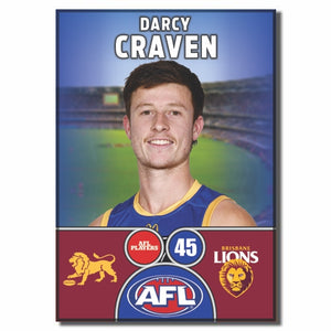 2025 AFL Brisbane Lions Football Club - CRAVEN, Darcy