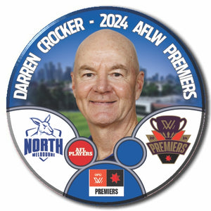 2024 AFLW PREMIERS - CROCKER, Darren - Coach