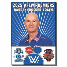 AFLW S10 PREMIERS - CROCKER, Darren - COACH