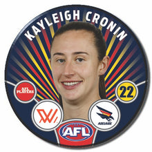 AFLW S11 ADELAIDE - CRONIN, Kayleigh