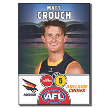 2025 AFL Adelaide Football Club - CROUCH, Matt