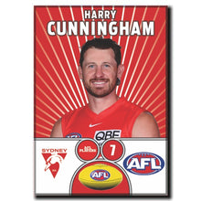 AFL 2026 SYDNEY SWANS Football Club - CUNNINGHAM, Harry