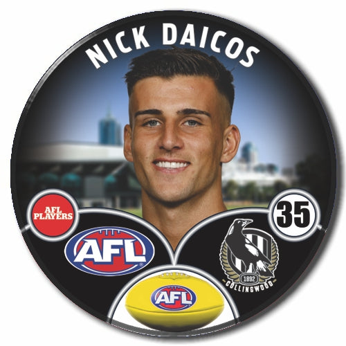 2024 AFL Collingwood Football Club DAICOS, Nick Sporting Souvenirs