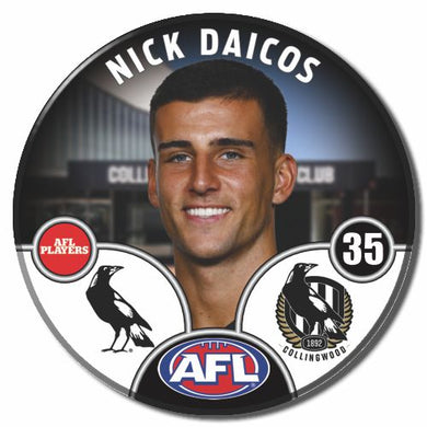 2025 AFL Collingwood Football Club - DAICOS, Nick