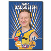 AFLW S11 WEST COAST EAGLES - DALGLEISH, Kayla