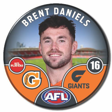 2025 AFL GWS Giants Football Club - DANIELS, Brent