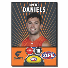 AFL 2026 GWS GIANTS Football Club - DANIELS, Brent