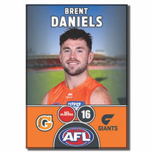 2025 AFL GWS Giants Football Club - DANIELS, Brent
