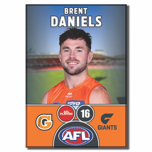 2025 AFL GWS Giants Football Club - DANIELS, Brent