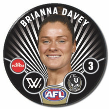 AFLW S11 COLLINGWOOD -  DAVEY, Brianna