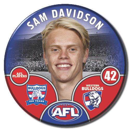 2025 AFL Western Bulldogs Football Club - DAVIDSON, Sam