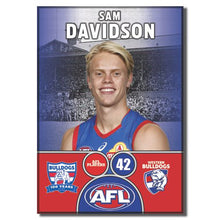 2025 AFL Western Bulldogs Football Club - DAVIDSON, Sam