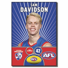 AFL 2026 WESTERN BULLDOGS Football Club - DAVIDSON, Sam