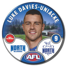 2025 AFL North Melbourne Football Club - DAVIES-UNIACKE, Luke