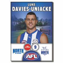 2025 AFL North Melbourne Football Club - DAVIES-UNIACKE, Luke