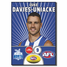 AFL 2026 NORTH MELBOURNE Football Club - DAVIES-UNIACKE, Luke