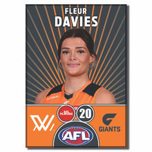 AFLW S10 GWS GIANTS - DAVIES, Fleur