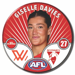 AFLW S10 SYDNEY SWANS - DAVIES, Giselle