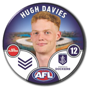 2025 AFL Fremantle Football Club - DAVIES, Hugh