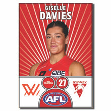 AFLW S10 SYDNEY SWANS - DAVIES, Giselle