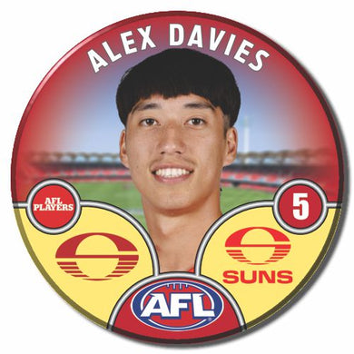 2025 AFL Gold Coast Suns Football Club - DAVIES, Alex
