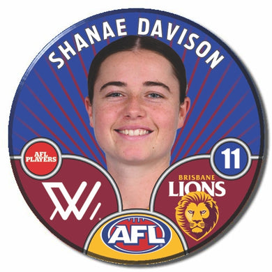 AFLW S10 BRISBANE - DAVISON, Shanae