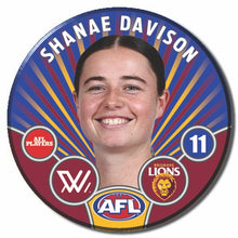 AFLW S11 BRISBANE - DAVIDSON, Shanae
