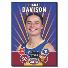 AFLW S11 BRISBANE - DAVIDSON, Shanae