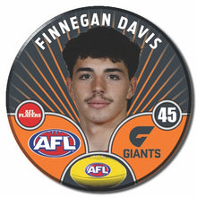 AFL 2026 GWS GIANTS Football Club - DAVIS, Finnegan