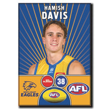 AFL 2026 WEST COAST EAGLES Football Club - DAVIS, Hamish