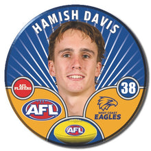 AFL 2026 WEST COAST EAGLES Football Club - DAVIS, Hamish