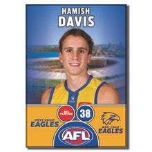 2025 AFL West Coast Eagles Football Club - DAVIES, Hamish