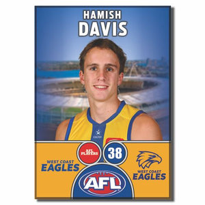 2025 AFL West Coast Eagles Football Club - DAVIES, Hamish