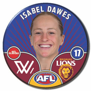 AFLW S10 BRISBANE - DAWES, Isabel
