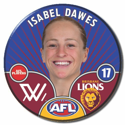 AFLW S10 BRISBANE - DAWES, Isabel