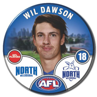 2025 AFL North Melbourne Football Club - DAWSON, Wil