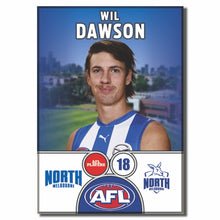 2025 AFL North Melbourne Football Club - DAWSON, Wil