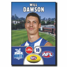 2024 AFL North Melbourne Football Club - DAWSON, Will