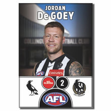 2025 AFL Collingwood Football Club - De GOEY, Jordan