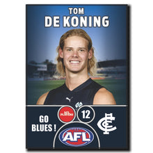 2025 AFL Carlton Football Club - DE KONING, Tom