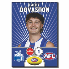 AFL 2026 NORTH MELBOURNE Football Club - DOVASTON, Lachy