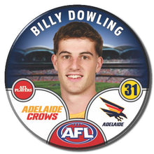 2025 AFL Adelaide Football Club - DOWLING, Billy