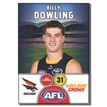 2025 AFL Adelaide Football Club - DOWLING, Billy